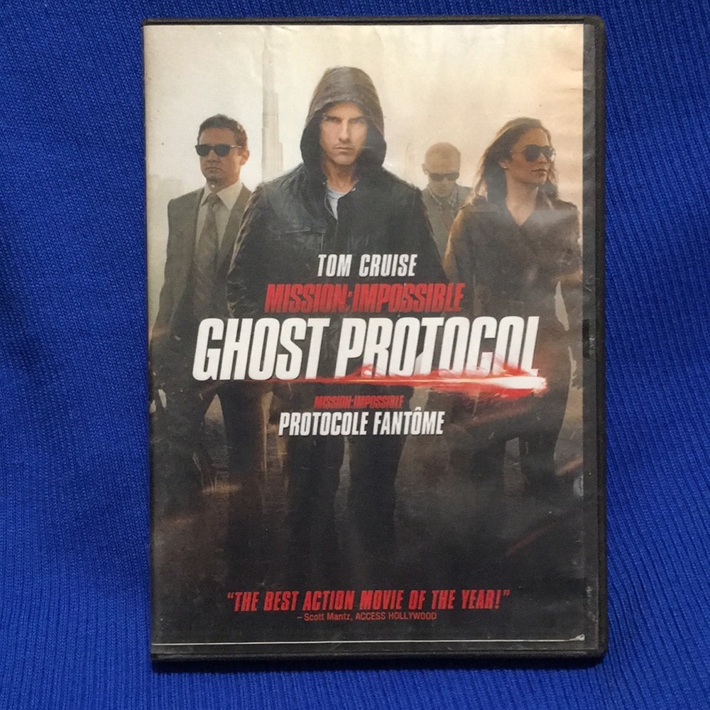Mission Impossible: Ghost Protocol” DVD